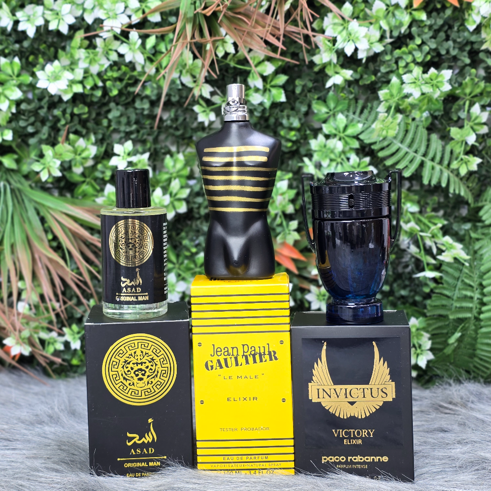 3 عطور رجالية فخمة - Image 1